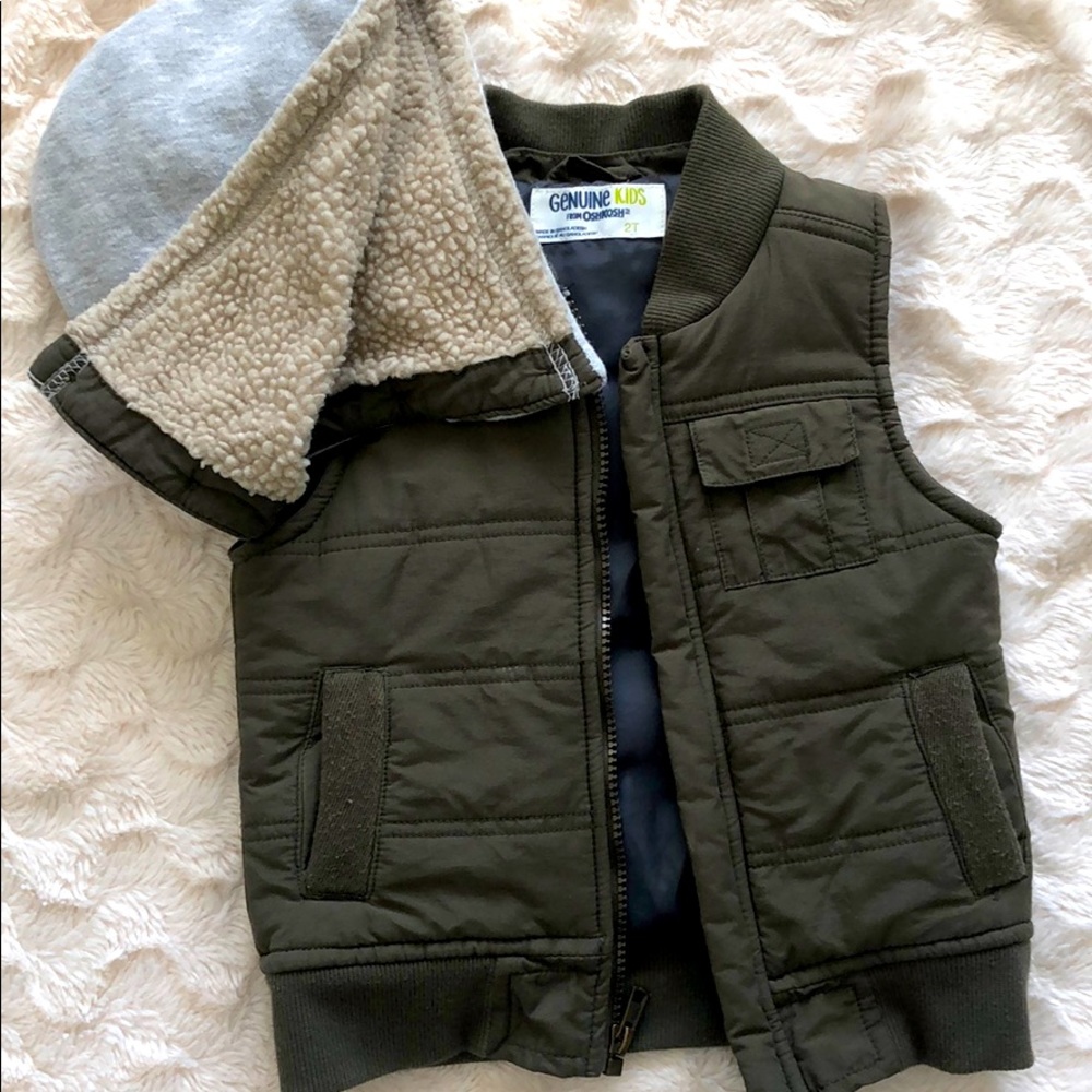 Khaki vest